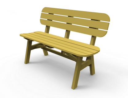 Seaside Casual Portsmouth 4' Bench - 045