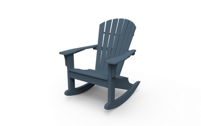 Seaside Casual Adirondack Shellback Rocker - 019