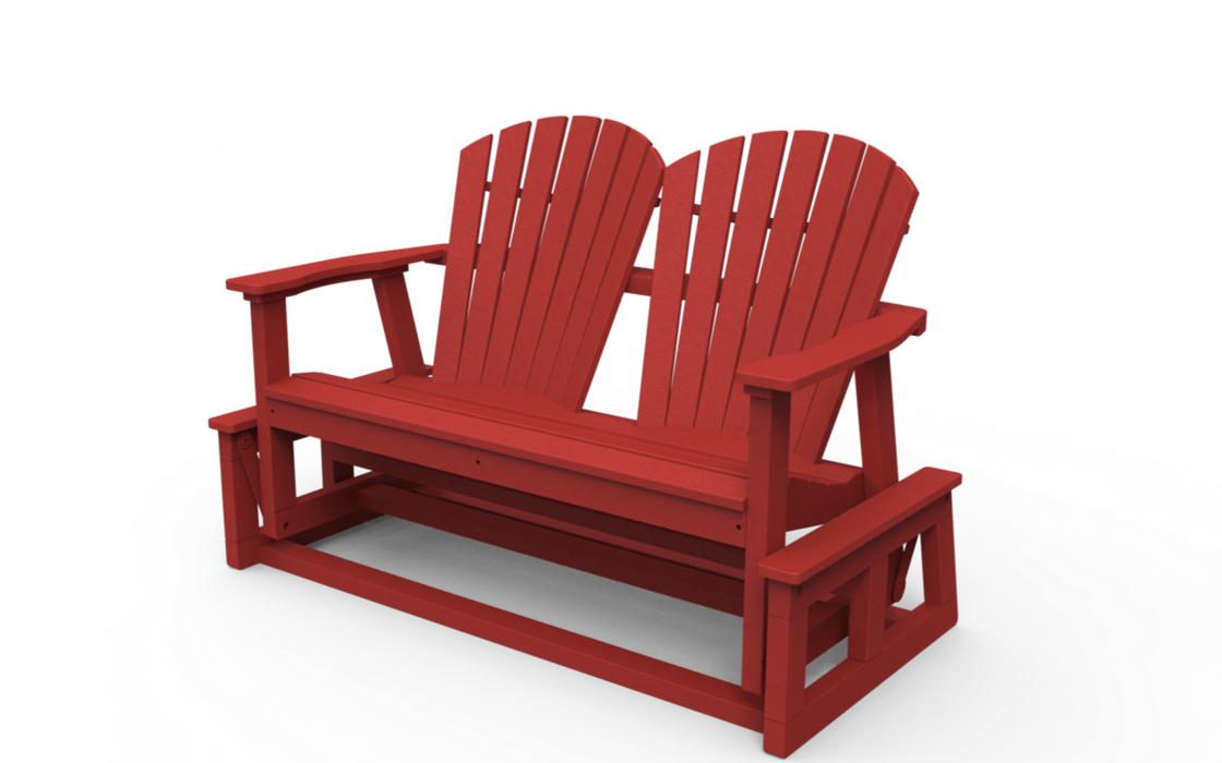 Seaside Casual Adirondack Shellback Glider - SC-016