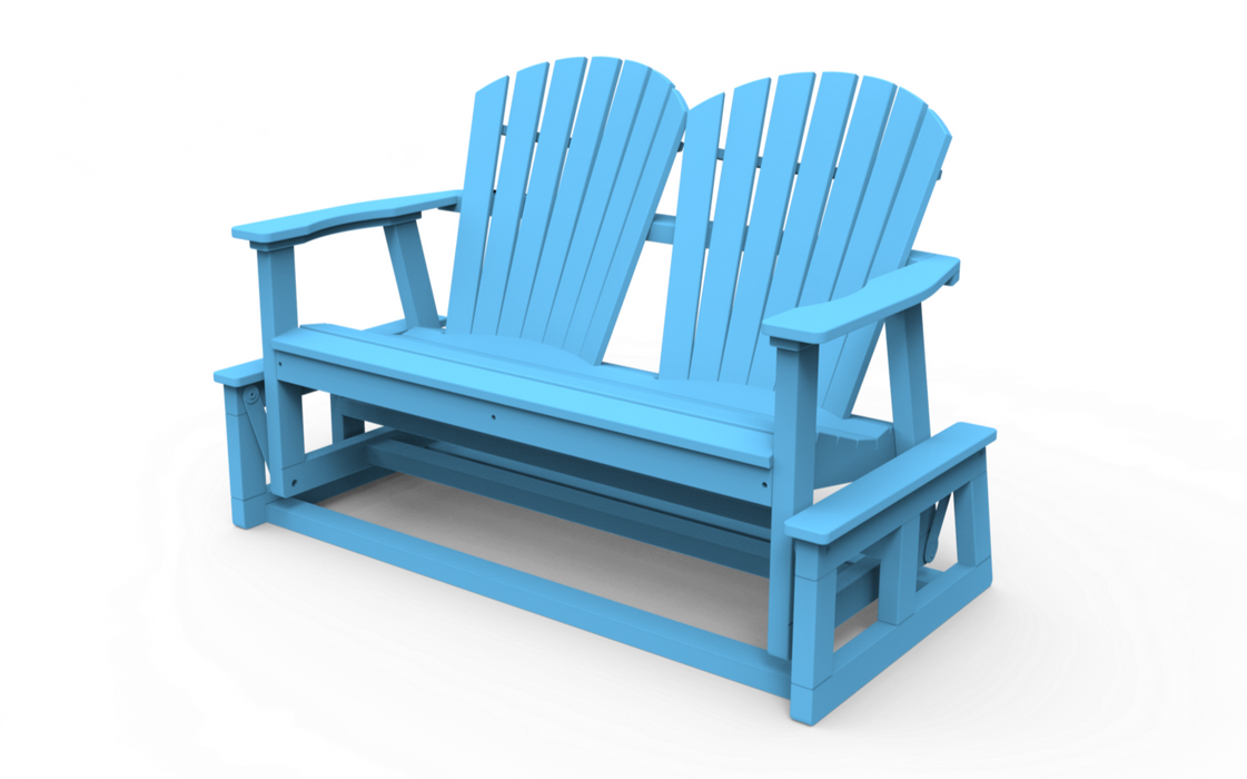 Seaside Casual Adirondack Shellback Glider - SC-016