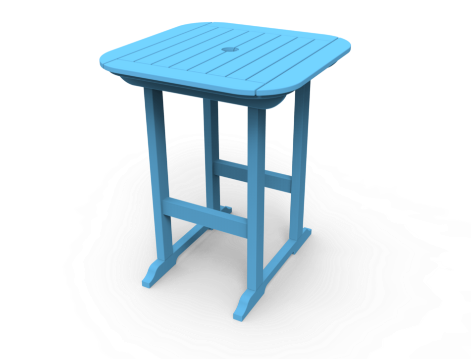 Seaside Casual Portsmouth Balcony Table 30” x 30” - 080