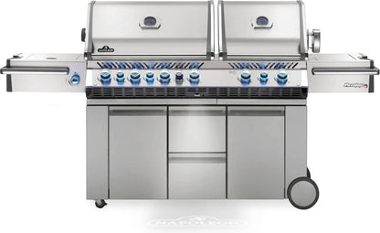 Napoleon Prestige PRO™ 825 RSBI Natural Gas Grill with Power Side Burner and Infrared Rear & Bottom Burners - PRO825RSBINSS-3