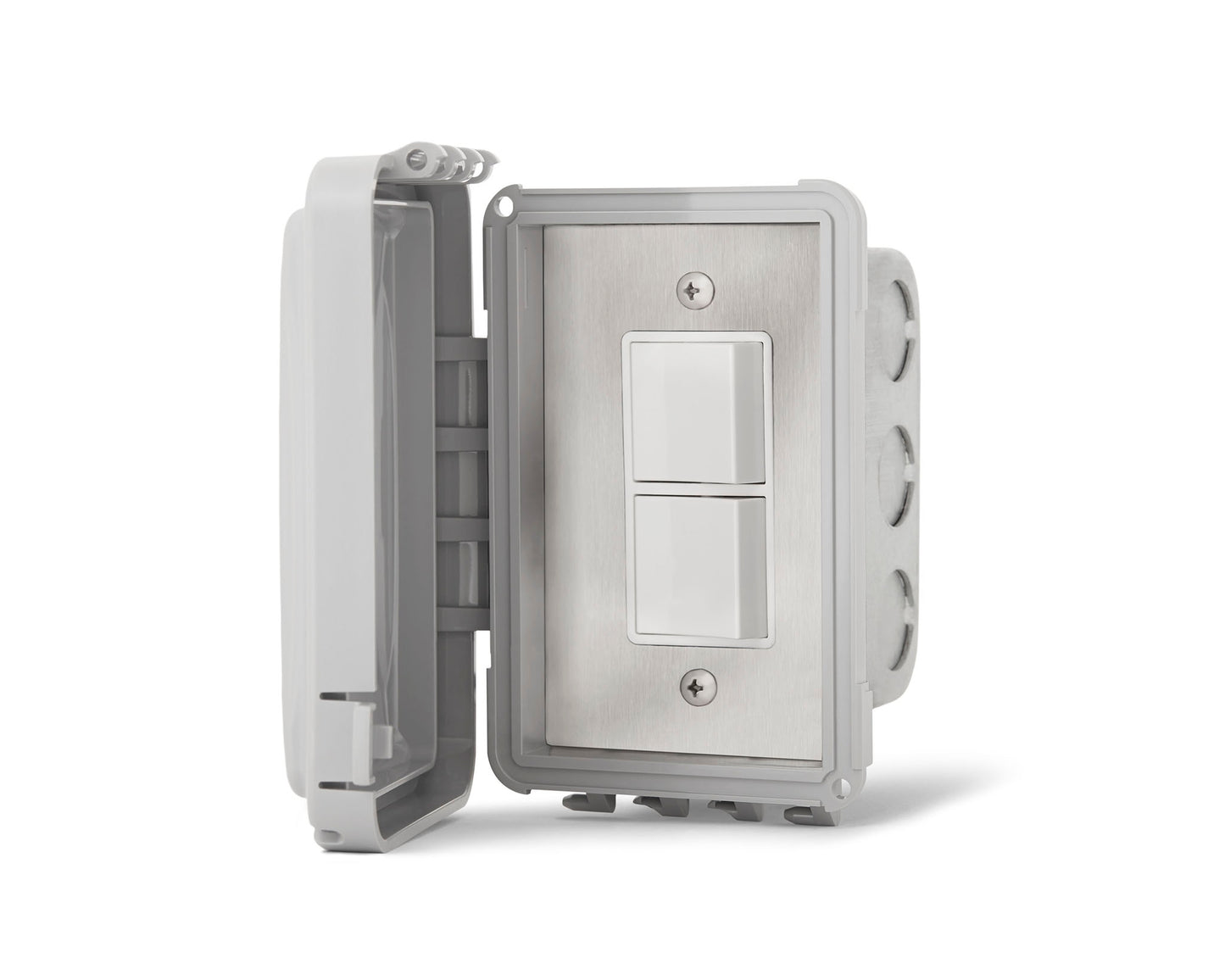 Infratech Value Control – Duplex Stack On/Off Switches (20 Amp per Switch / 40 Amp Max per Stack)