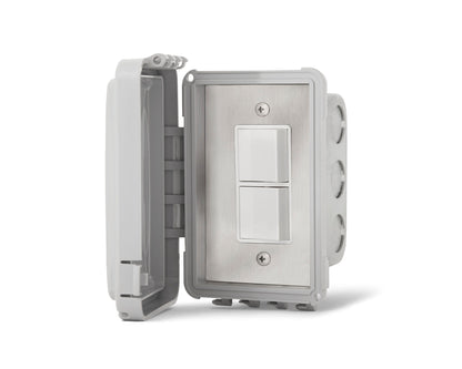 Infratech Value Control – Duplex Stack On/Off Switches (20 Amp per Switch / 40 Amp Max per Stack)