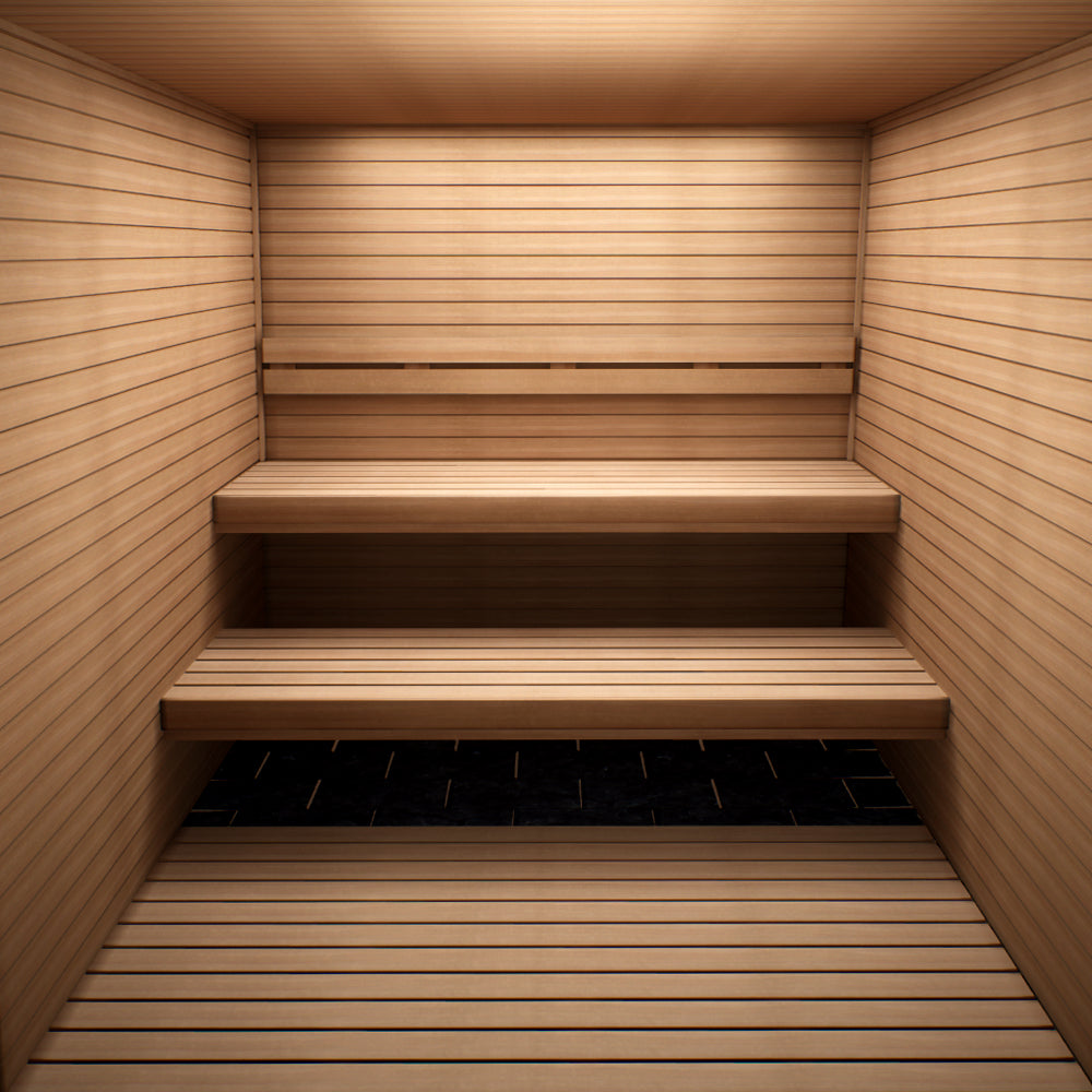 Hotass Saunas ST66-D1 Sauna Wood Package 6x6