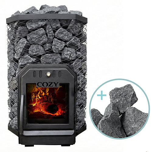 Cozy Heat Series Sauna Stove Package, up to 18kW