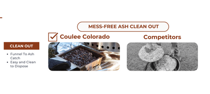 Coulee Outdoor Coulee Colorado XL Smokeless Fire Pit - CCO-0025