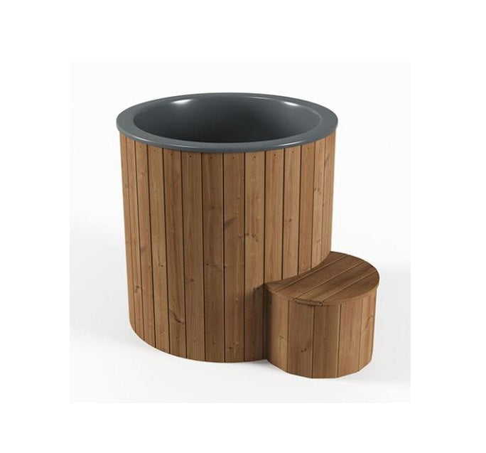 SaunaLife Model S1N 1-Person Cold/Hot Immersion Tub, Natural - 128694