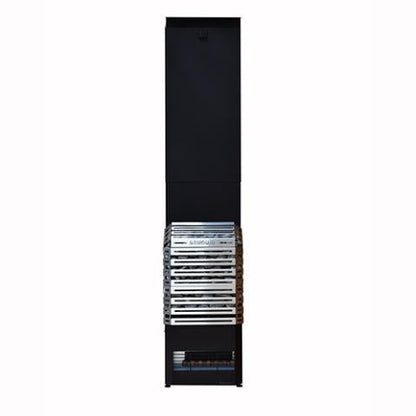 Saunum Air 5 Sauna Heater –  4.8kW Air Series w/ Climate Equalizer, Stainless Steel