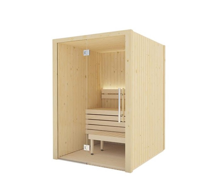 SaunaLife Model X2 XPERIENCE Series Indoor Sauna Kit, 1-2 Persons