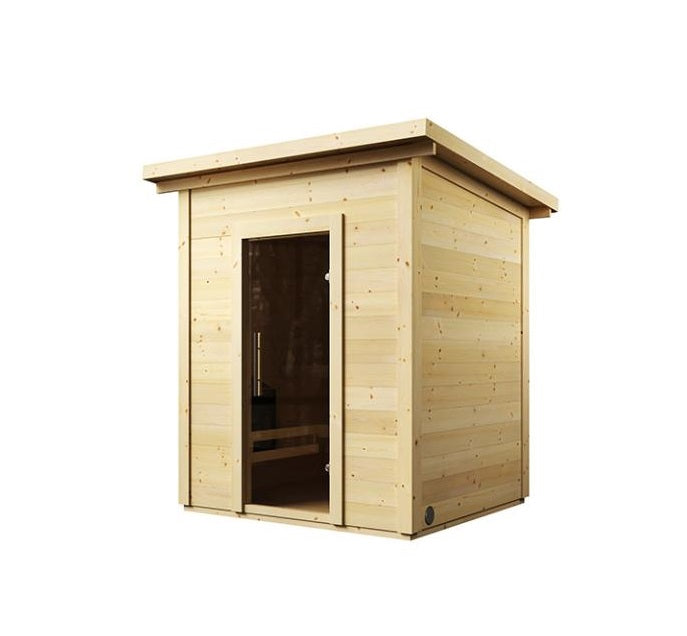 SaunaLife Model G2 Garden-Series Outdoor Home Sauna Kit, Up to 6 Persons - SL-MODELG2