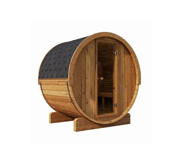 SaunaLife Model E6 Sauna Barrel, 3-Person - SL-MODELE6