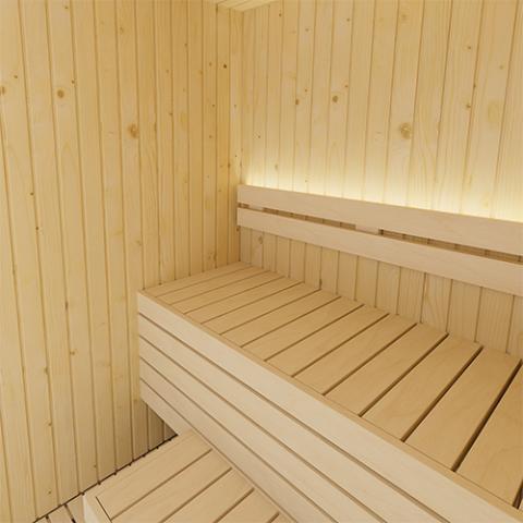 SaunaLife Model X2 XPERIENCE Series Indoor Sauna Kit, 1-2 Persons