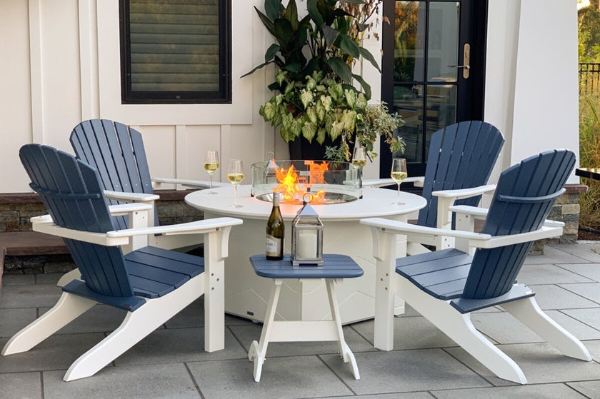 Seaside Casual Adirondack Shellback Dining Chair - 021