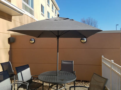 Fiberlite Mandarin 7.5' Square Umbrella - FL7.5SQ