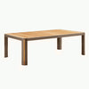 Higold Geneva Rectangular Dining Table (w/hole) - Latte- HGA-20317764