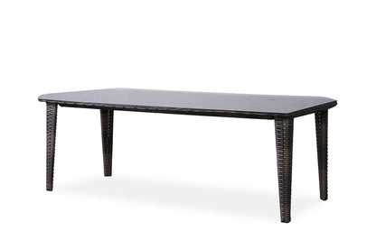 Lloyd Flanders Largo 86" Rectangular Umbrella Dining Table - 241086