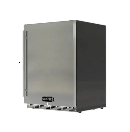 Wildfire 84-Inch Pre-Fab Island with WF-PRO36-RH Gas Grill (NG/LP) and WFR-24 Refrigerator