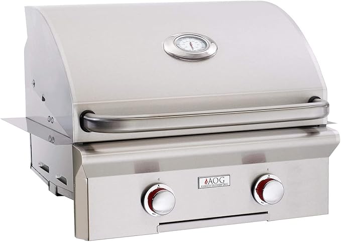 American Outdoor Grill 24" L-Series Built-In Grill w/o Back Burner and Side Burner - 24NBL-00SP