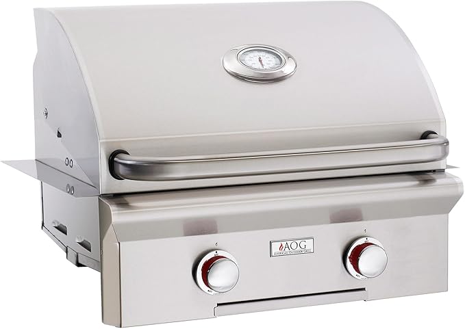 American Outdoor Grill 24" T-Series Built-In Liquid Propane Gas Grill w/o Back Burner and Side Burner - 24PBT-00SP