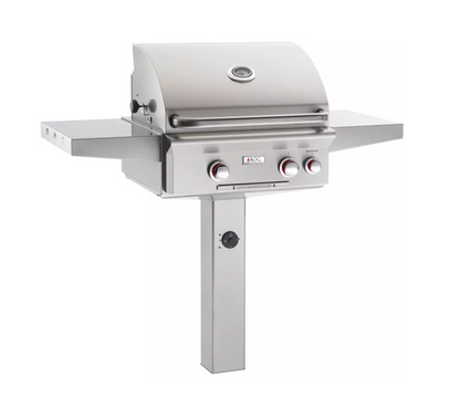American Outdoor Grill 24" In-Ground Post T-Series Natural Gas Grill - 24NGT