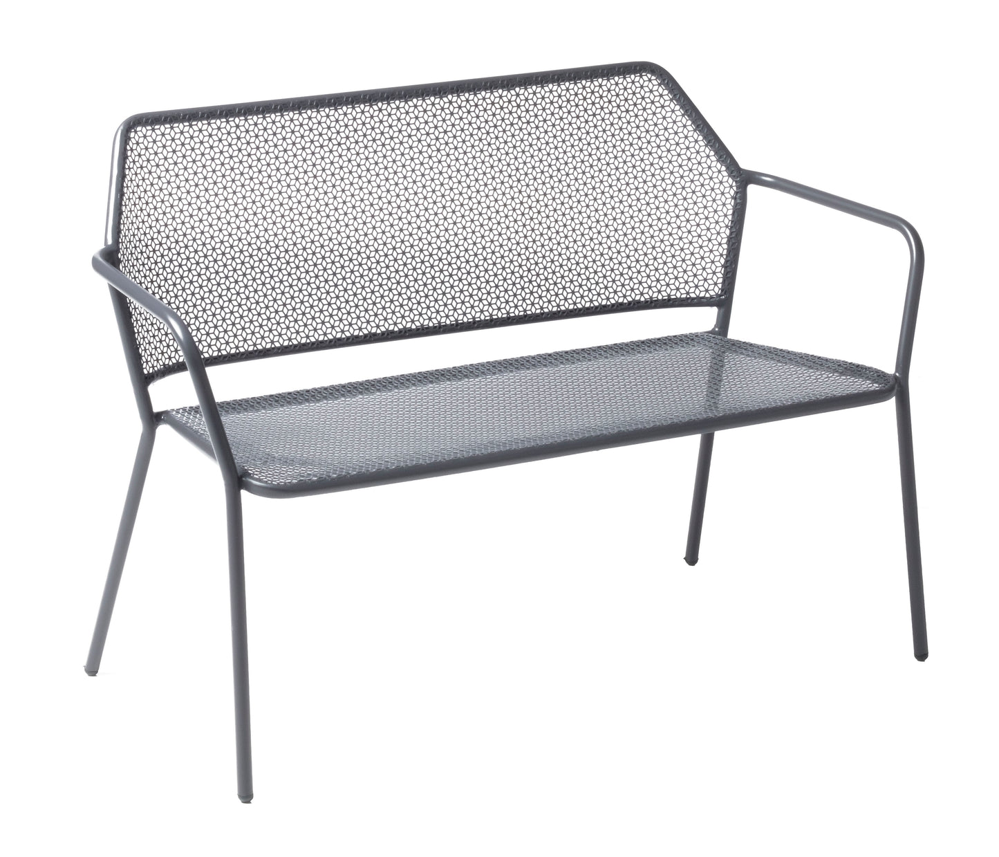 Alfresco Home Martini Iron Garden Bench - Pencil Point - 26-1508