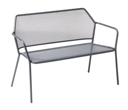 Alfresco Home Martini Iron Garden Bench - Pencil Point - 26-1508