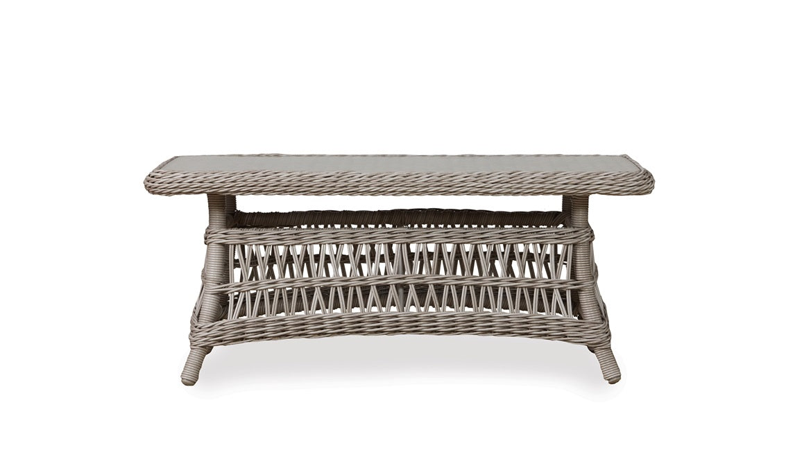 Lloyd Flanders Mackinac 44" Rectangular Cocktail Table - 273144