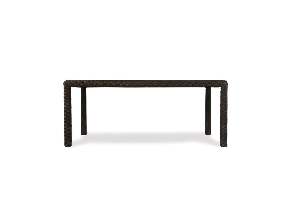 Lloyd Flanders Mesa 72" Rectangular Umbrella Dining Table - 298072