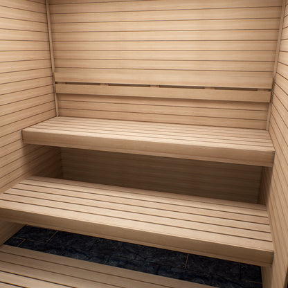 Hotass Saunas ST57-D1 Sauna Wood Package 5x7