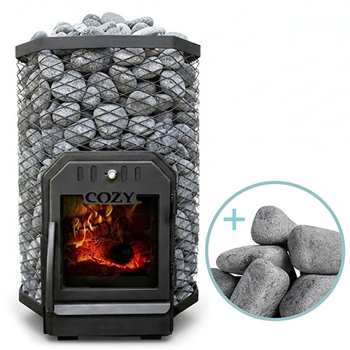 Cozy Heat Series Sauna Stove Package, up to 18kW