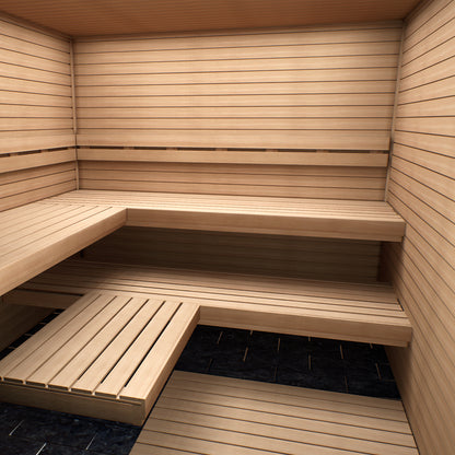 Hotass Saunas ST68-D1 Sauna Wood Package 6x8