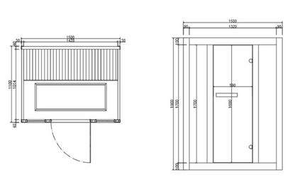 Cal Saunas Solara 2 – 2 Person Infrared Sauna