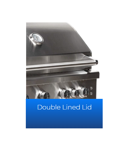 Broilmaster B-Series Built-In 25" Stainless Natural Gas Grill Head - BSB253NLN