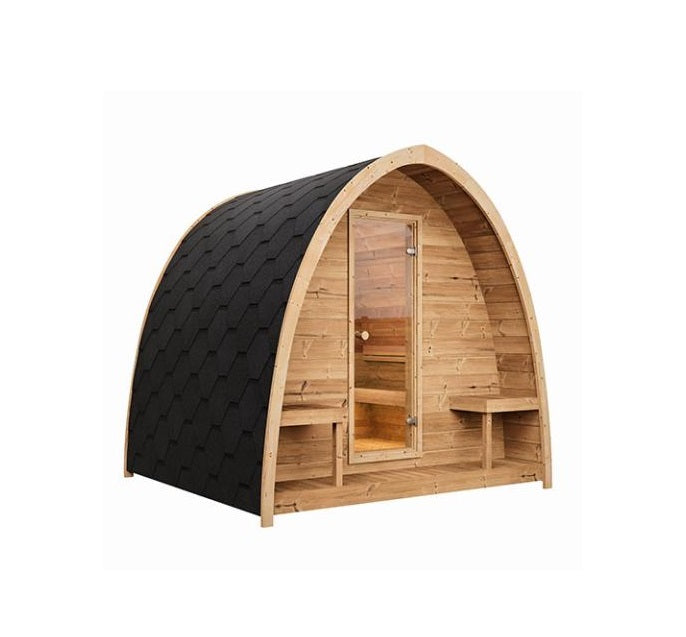 SaunaLife Model G3 Garden-Series Outdoor Home Sauna Kit, Up to 6 Persons - SL-MODELG3