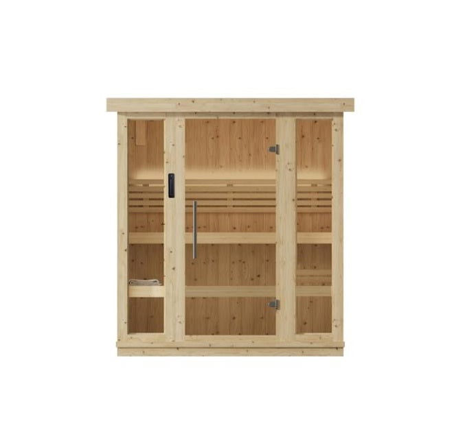 SaunaLife Model X6 XPERIENCE Series Indoor Home Sauna Kit, 2-3 Persons - SL-MODELX6