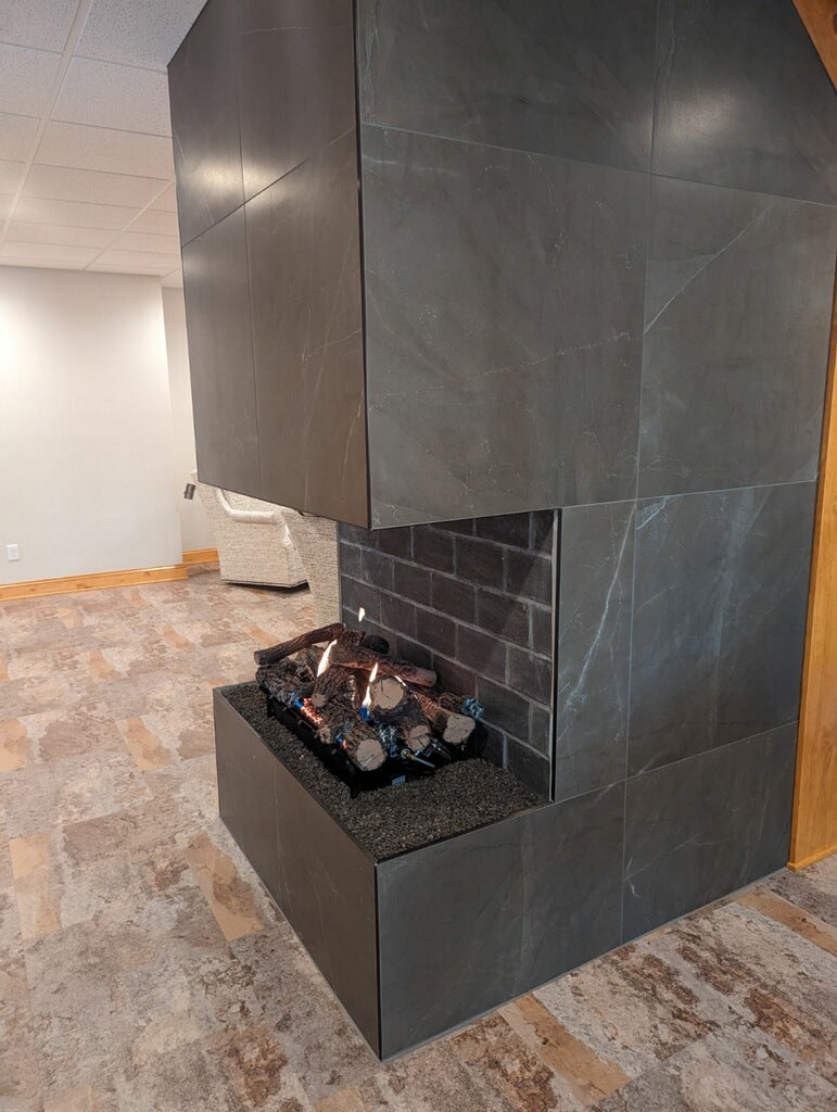 Isokern Vent Free 36" Gas Burning Fireplace - 81036