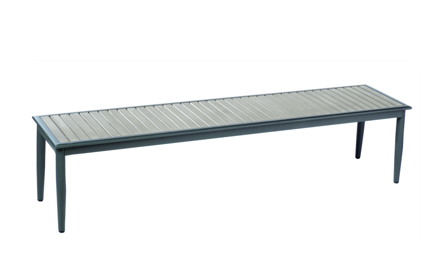 Alfresco Home Genevieve 72" Aluminum & Polywood Dining Bench - 300-2003