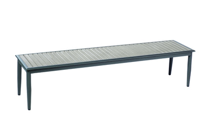 Alfresco Home Genevieve 72" Aluminum & Polywood Dining Bench - 300-2003