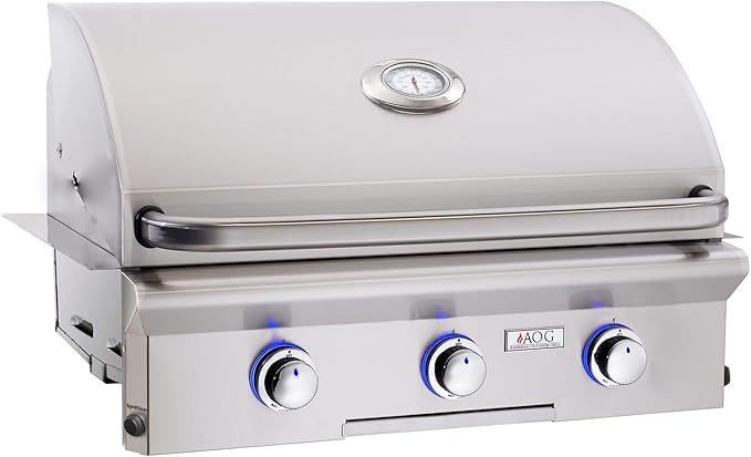 American Outdoor Grill 30" L-Series Built-In Grill w/o Back Burner and Side Burner - 30NBL-00SP