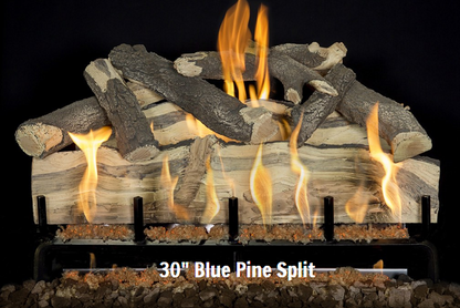 Grand Canyon Gas Logs Blue Pine Split Log Sets, 18” to 30”