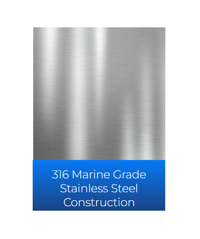 Broilmaster B-Series Built-In 32" Marine Grade Propane Gas Grill Head - BSB324MGP