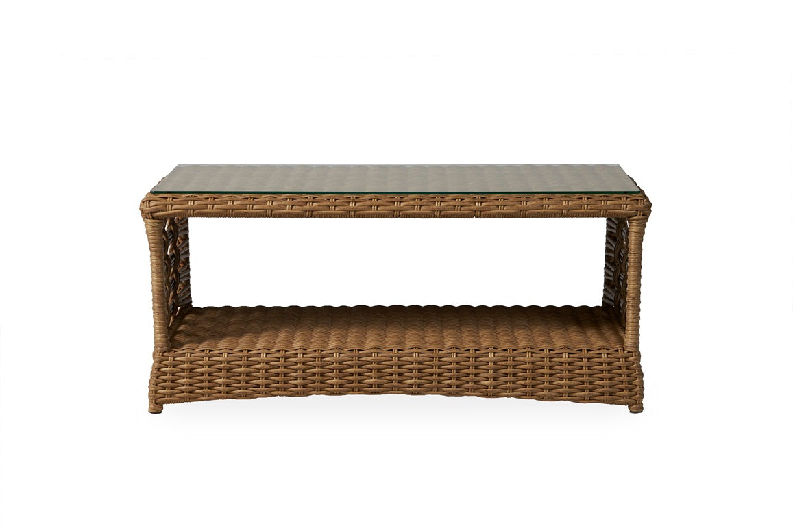 Lloyd Flanders Magnolia 43" Rectangular Cocktail Table - 331044