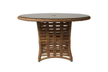Lloyd Flanders  Magnolia 48" Round Umbrella Dining Table - 331048