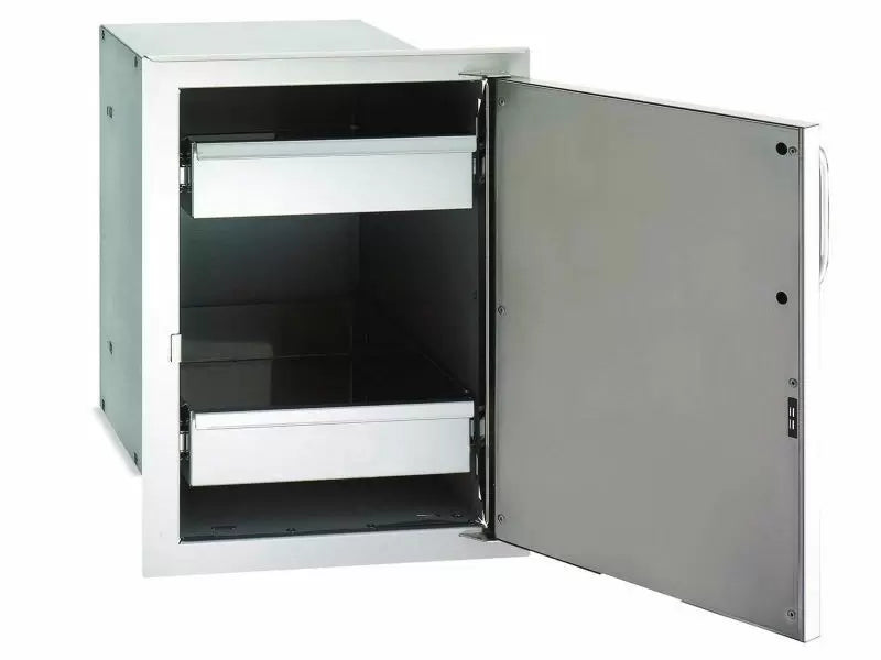 Fire Magic Select 14" Single Door with Dual Drawers