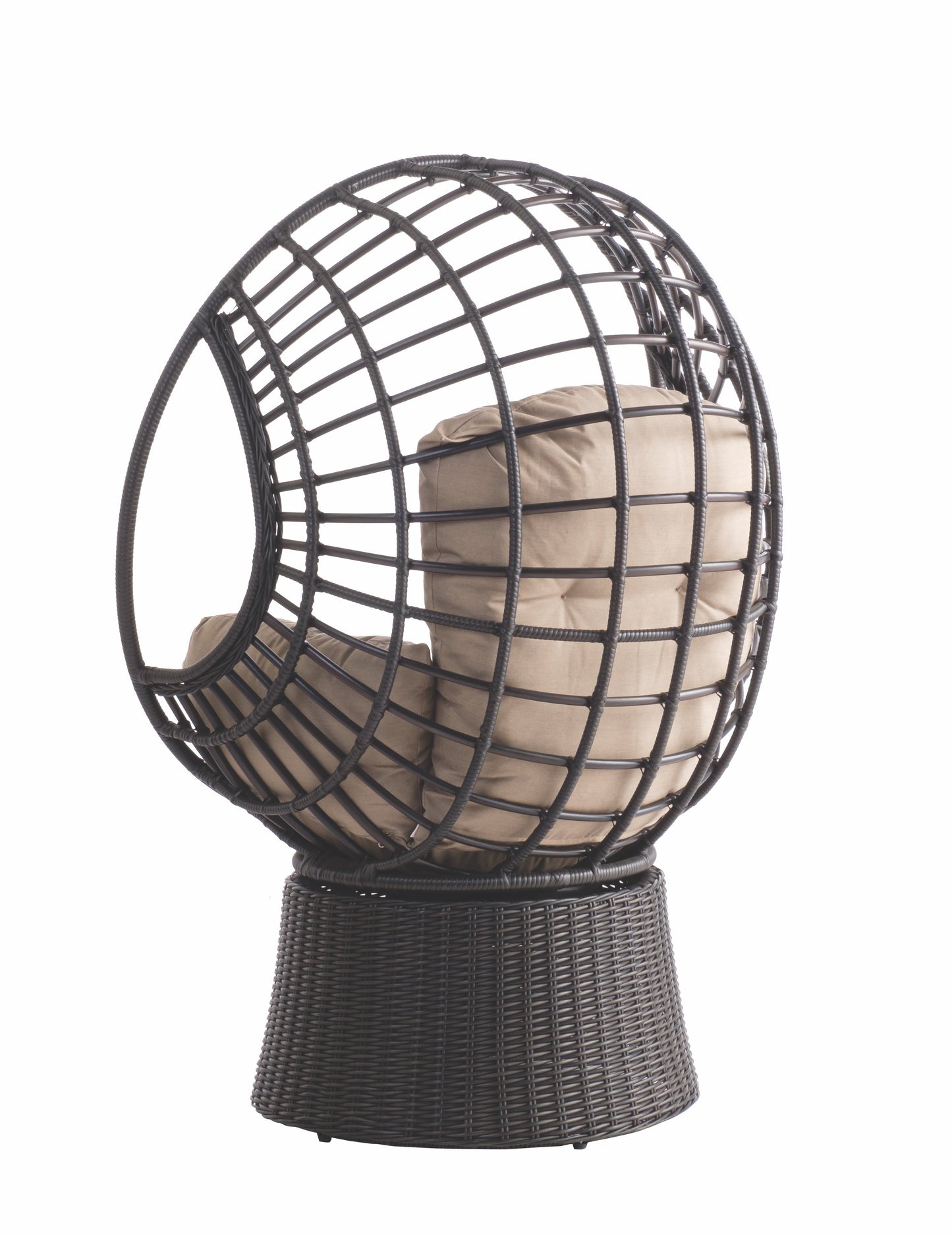 Alfresco Home Nadine DS Swivel Tear Drop Lounger, Sunbelieveable Dune Cushion Inclusive - 353-1700