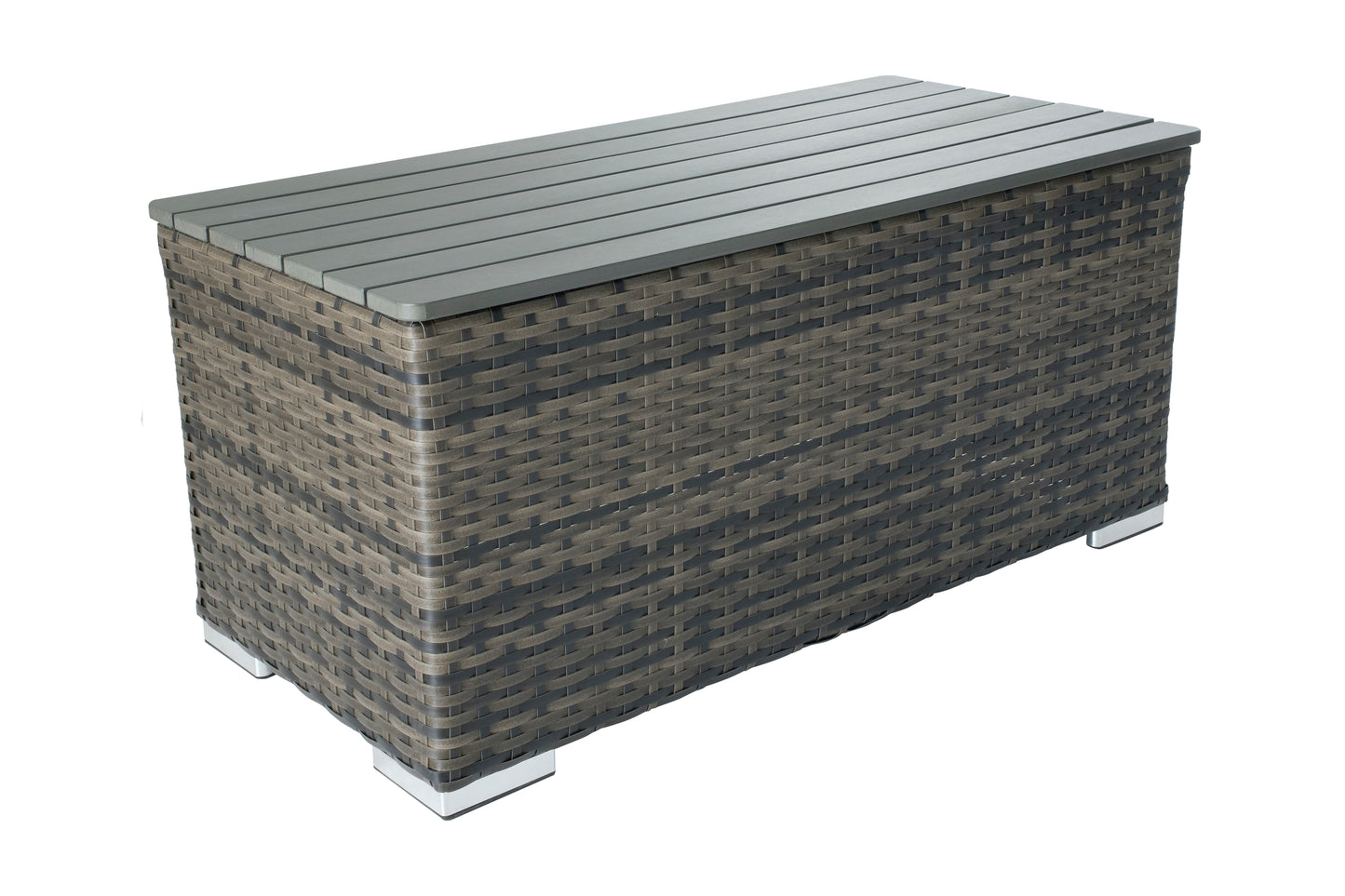 Alfresco Home Baily All Weather Wicker 4 Piece Love Seat Set with Sunbelievable Cushions - 353-1702