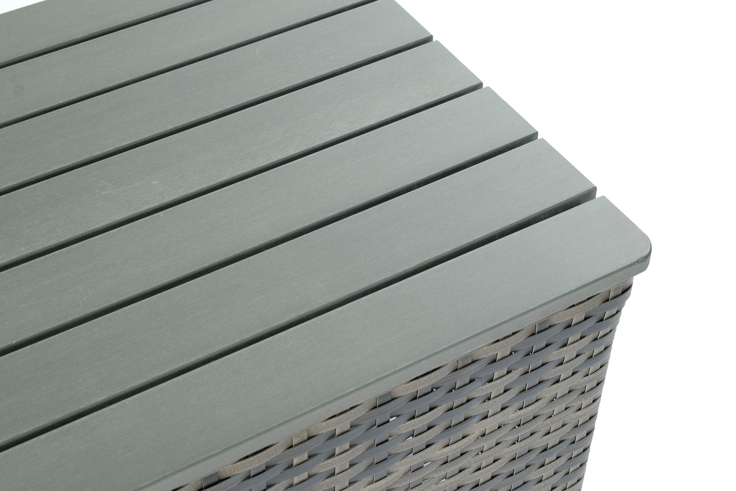 Alfresco Home Baily All Weather Wicker 4 Piece Love Seat Set with Sunbelievable Cushions - 353-1702