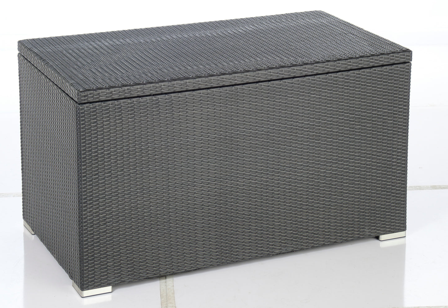Alfresco Home Medium Sicuro Wicker Cushion Storage Box with Hydraulic Lid - 353-1815