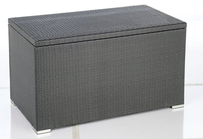 Alfresco Home Medium Sicuro Wicker Cushion Storage Box with Hydraulic Lid - 353-1815